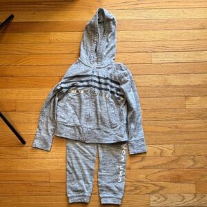 GAP Kids Gray Hooded Tracksuit